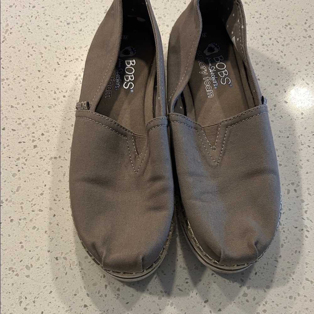 BOBS from Skechers Tan Slip Ons